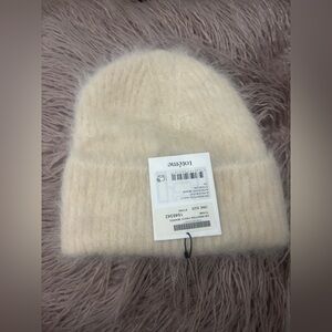 Toteme Cream Knit Hat